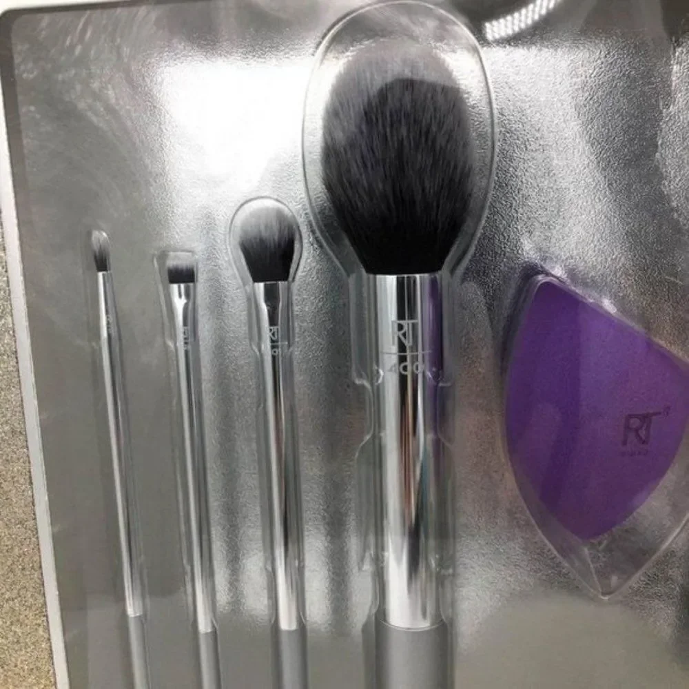 Real Technique Disco Glam Limited Edition Makeup Brush Set Gift Set New